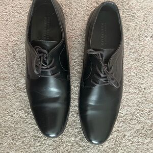 Men's Black Dress Shoes - Perry Ellis